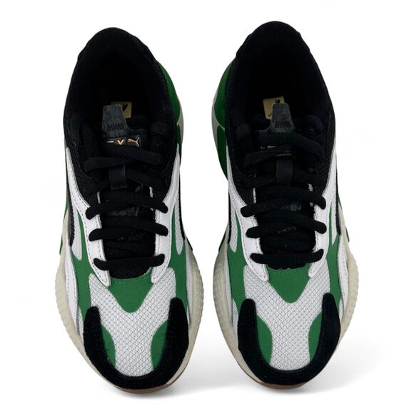 PUMA RS-X Summer Slam Sneakers – Green, White & Black - Picture 3 of 5